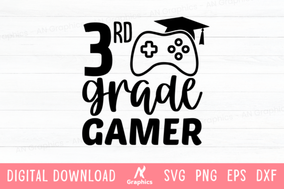 Everything You Need to Know About 3rd Grade Gamer SVG and Back to School Special SVG Designs