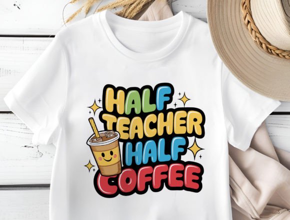 Half Teacher Half Coffee Png