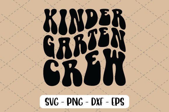 Kindergarten Crew Svg: A Versatile Design Asset for Educators and Creators