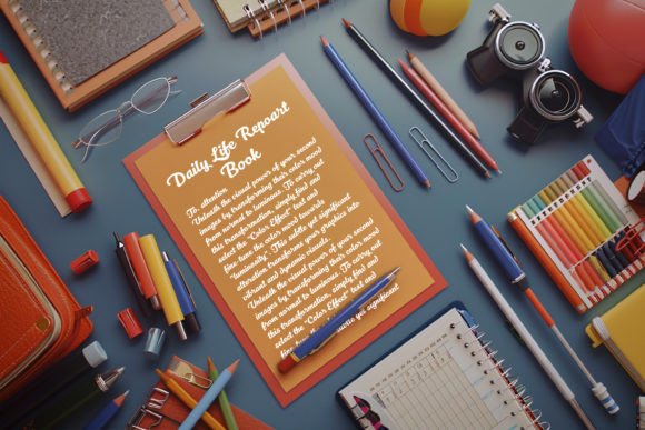 Notebook Text Mockup: A Designer’s Essential Tool for Capturing the Essence of Education
